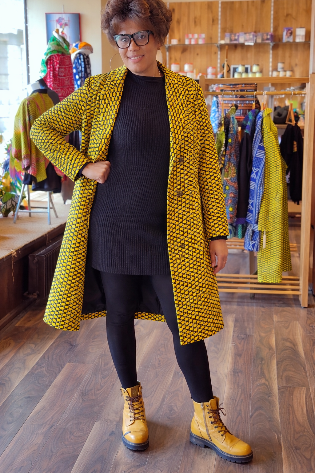 VESTE  EN WAX