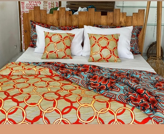 ENSEMBLE HOUSSE DE COUETTE EN BOGOLAN