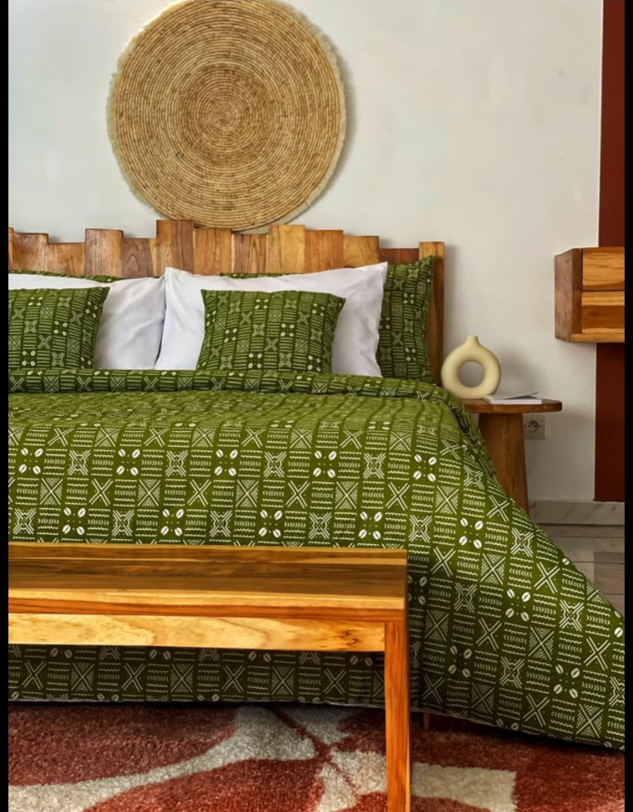 ENSEMBLE HOUSSE DE COUETTE EN BOGOLAN